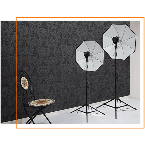 ダマスク柄背景